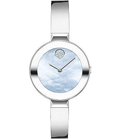 Movado Bold Womens Swiss Quartz Bangle Bracelet Watch Product Image