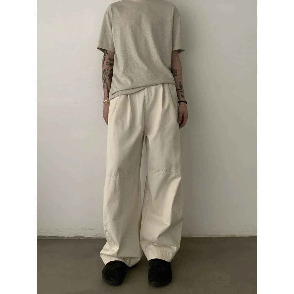 RT No. 18839 DECONSTRUCTED SILHOUETTE CARGO PANTS Product Image