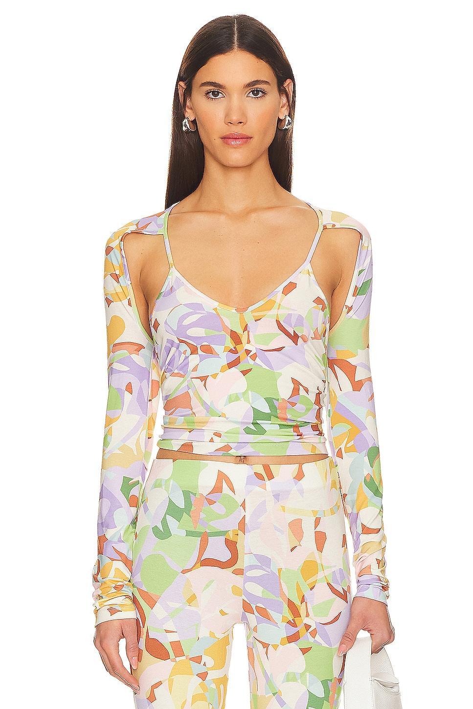 Fitted Sleeve Top SELMACILEK Product Image