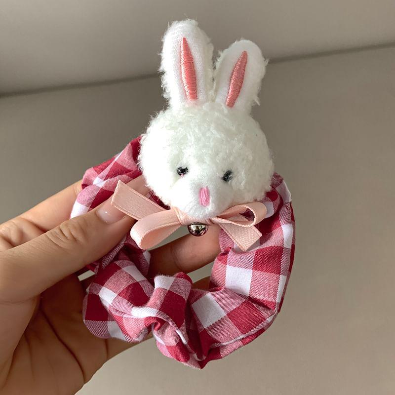 Animal Rabbit Chenille Hair Tie / Set Product Image