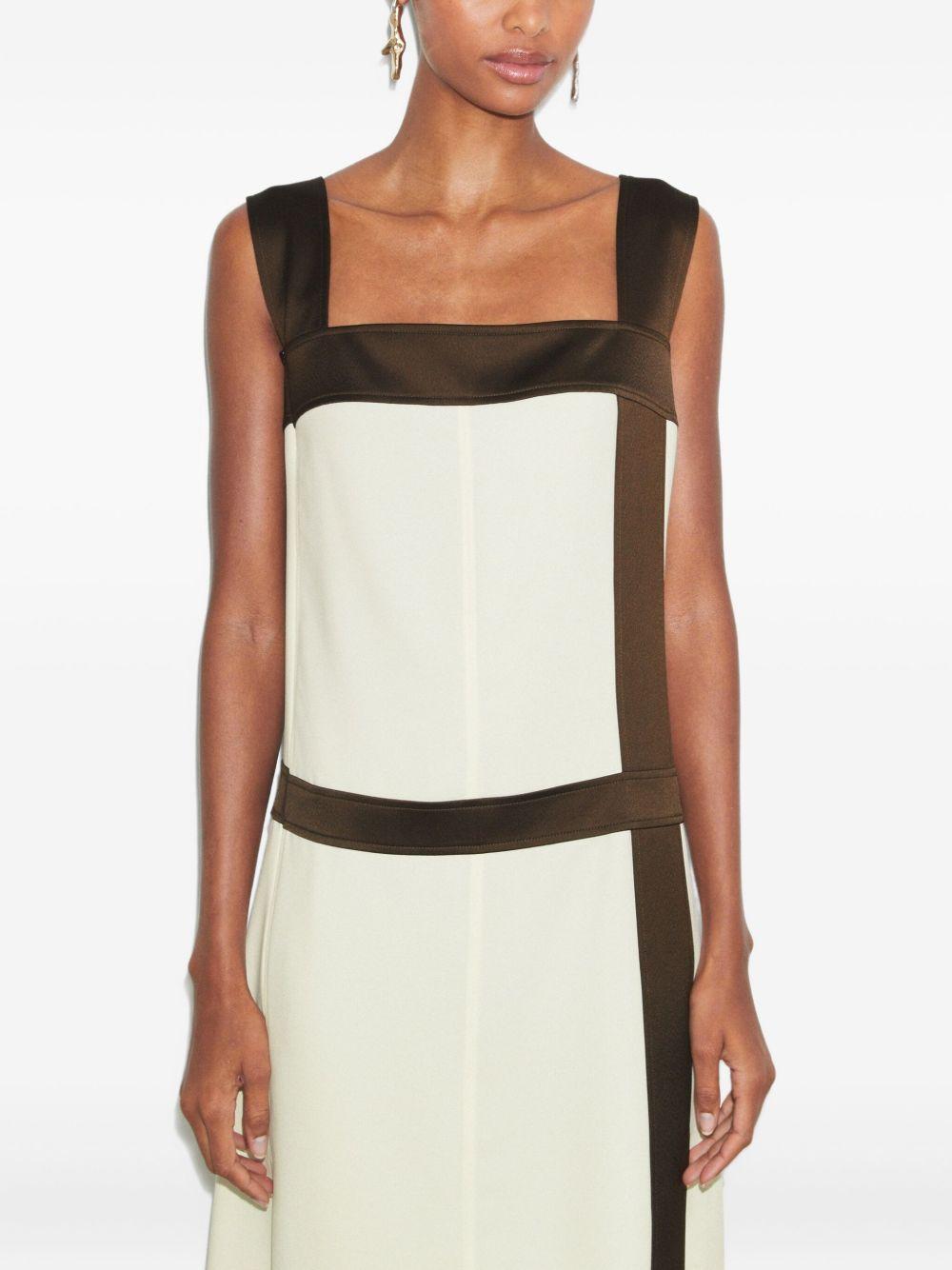 panelled maxi dress Product Image
