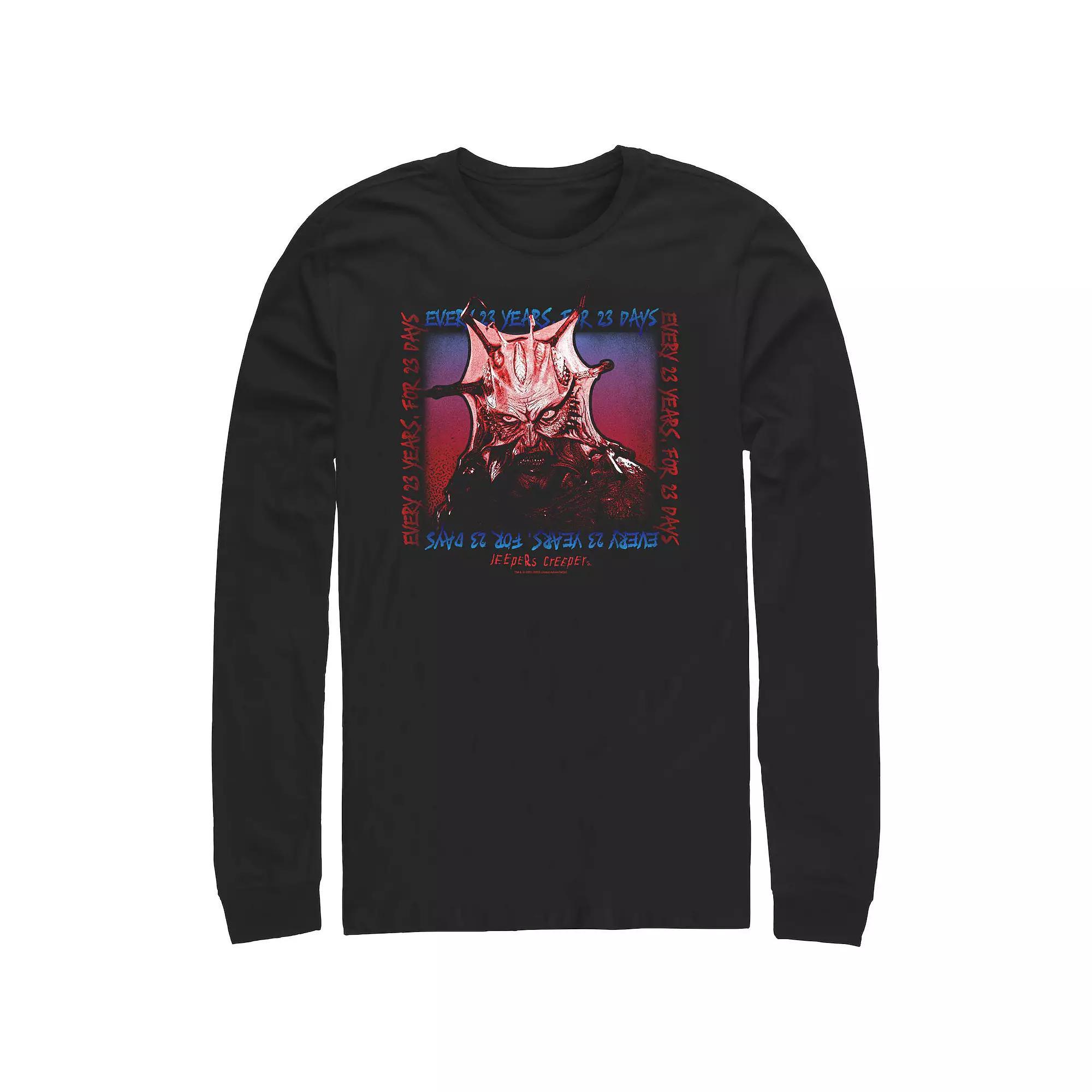 Men's Jeepers Creepers Every 23 Years For 23 Days Graphic Tee, Size: Medium, Black Product Image