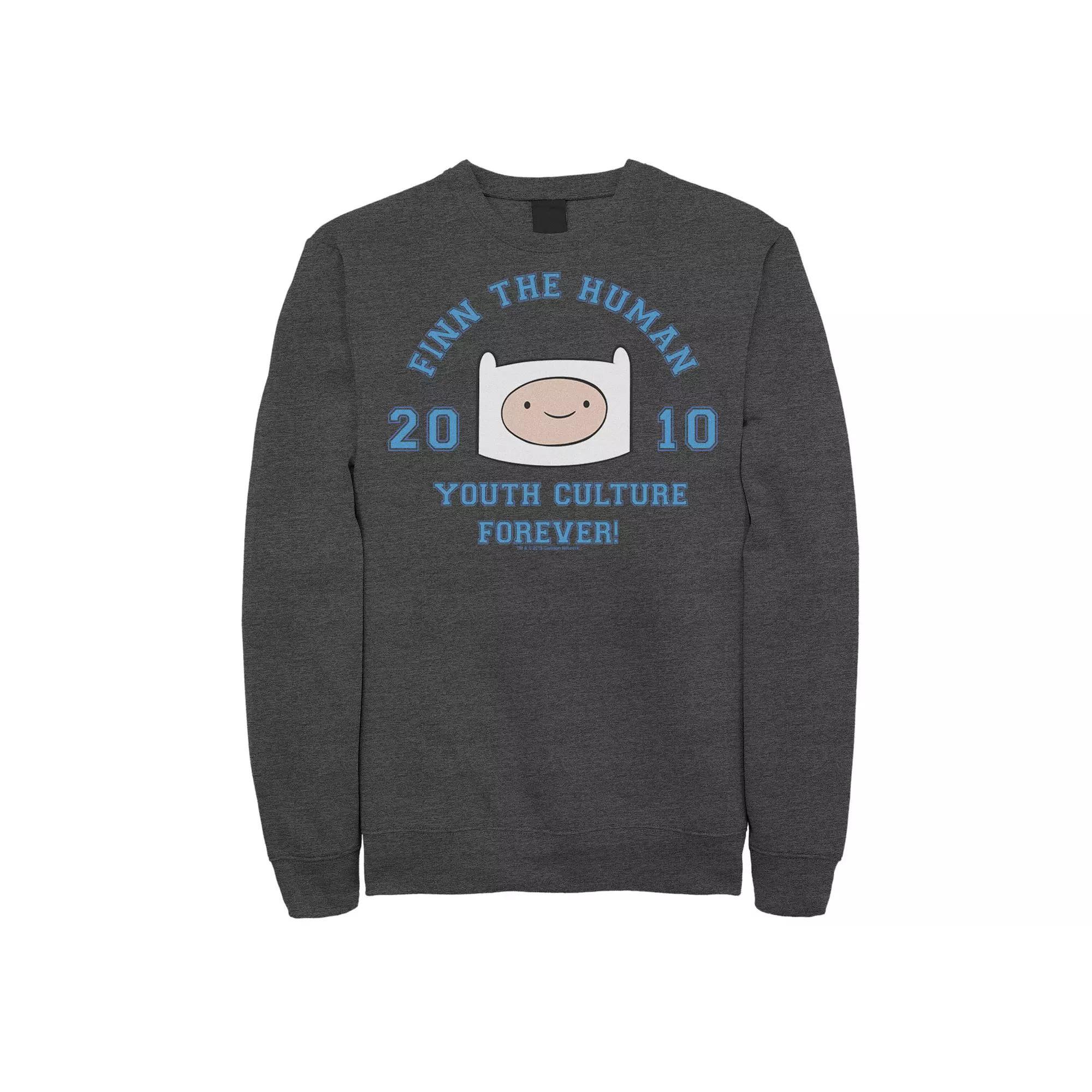 Big & Tall Tom and Jerry Pals Logo Graphic Fleece, Men's, Size: Large Tall, Black Product Image