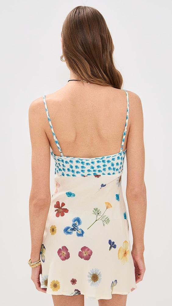 VRG GRL Love Language Bias Cut Mini Dress | Shopbop Product Image