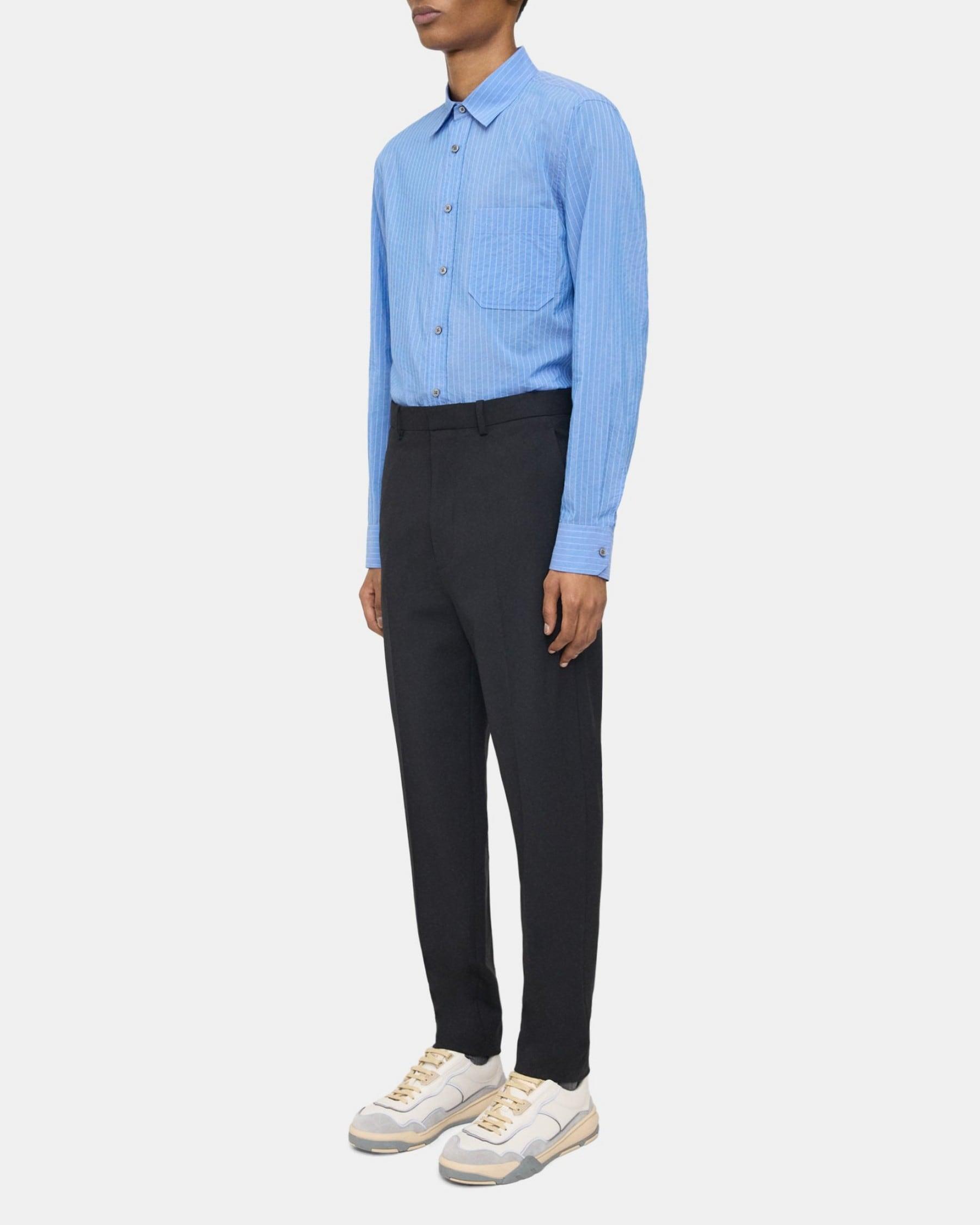Tapered Wool Gabardine Pant Product Image