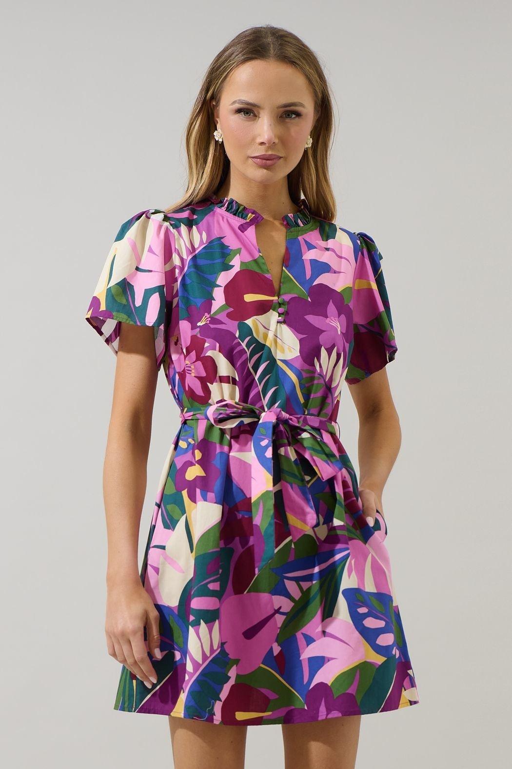 Ema Shift Mini Dress Product Image