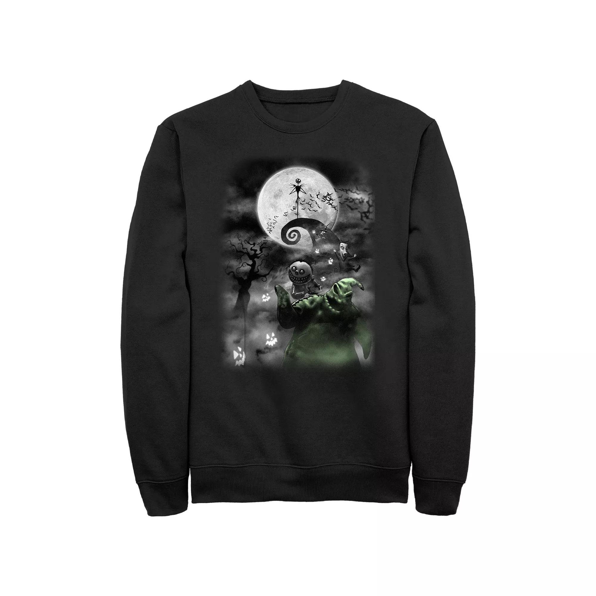 Disneys The Nightmare Before Christmas Scary Night Mens Graphic Fleece Product Image