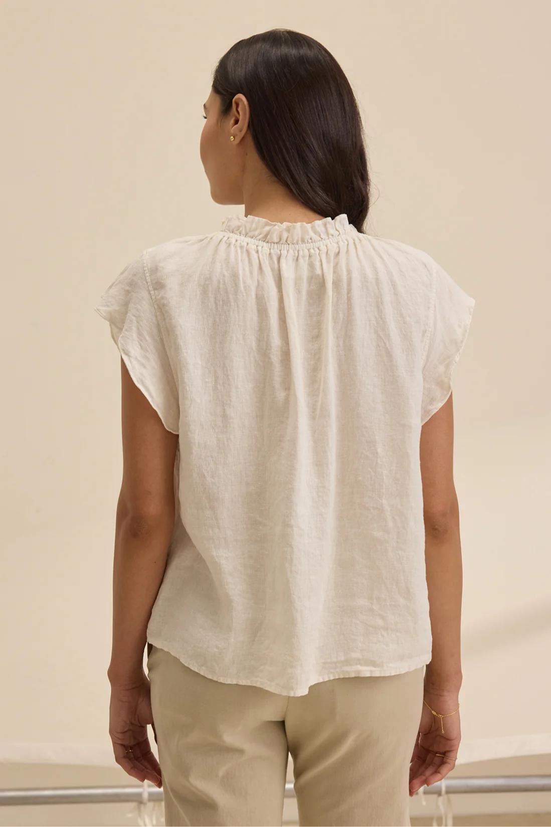 Semira Linen Top Product Image