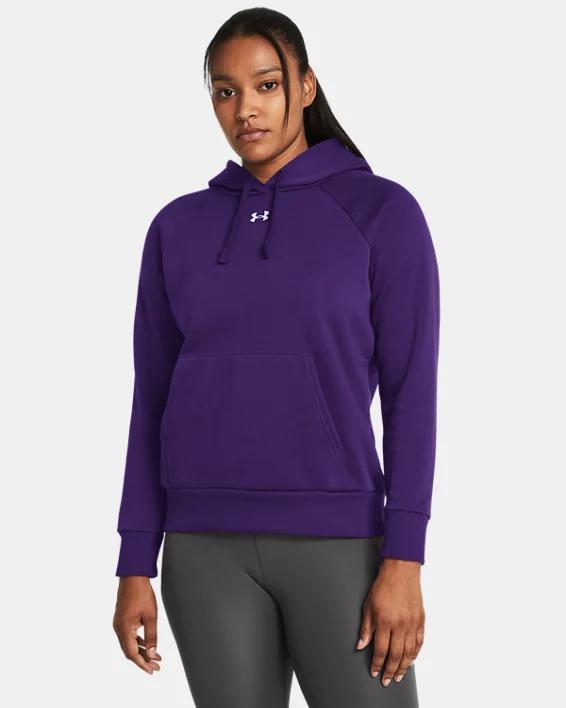 Women's Under Armour Rival Fleece Hoodie, Size: Medium, Green Green Product Image