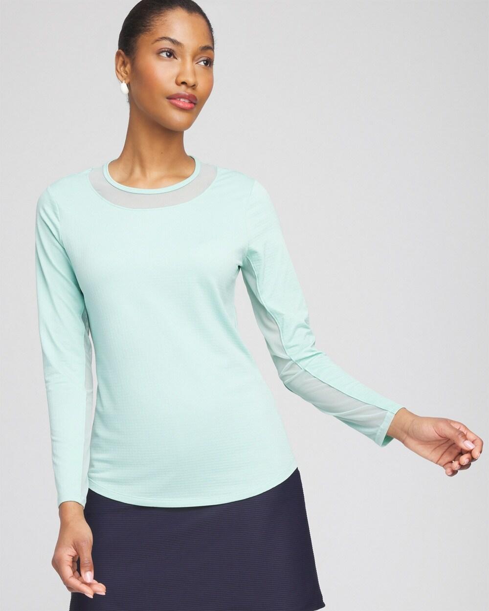 Zenergy® UPF Ruffle Front Polo Product Image