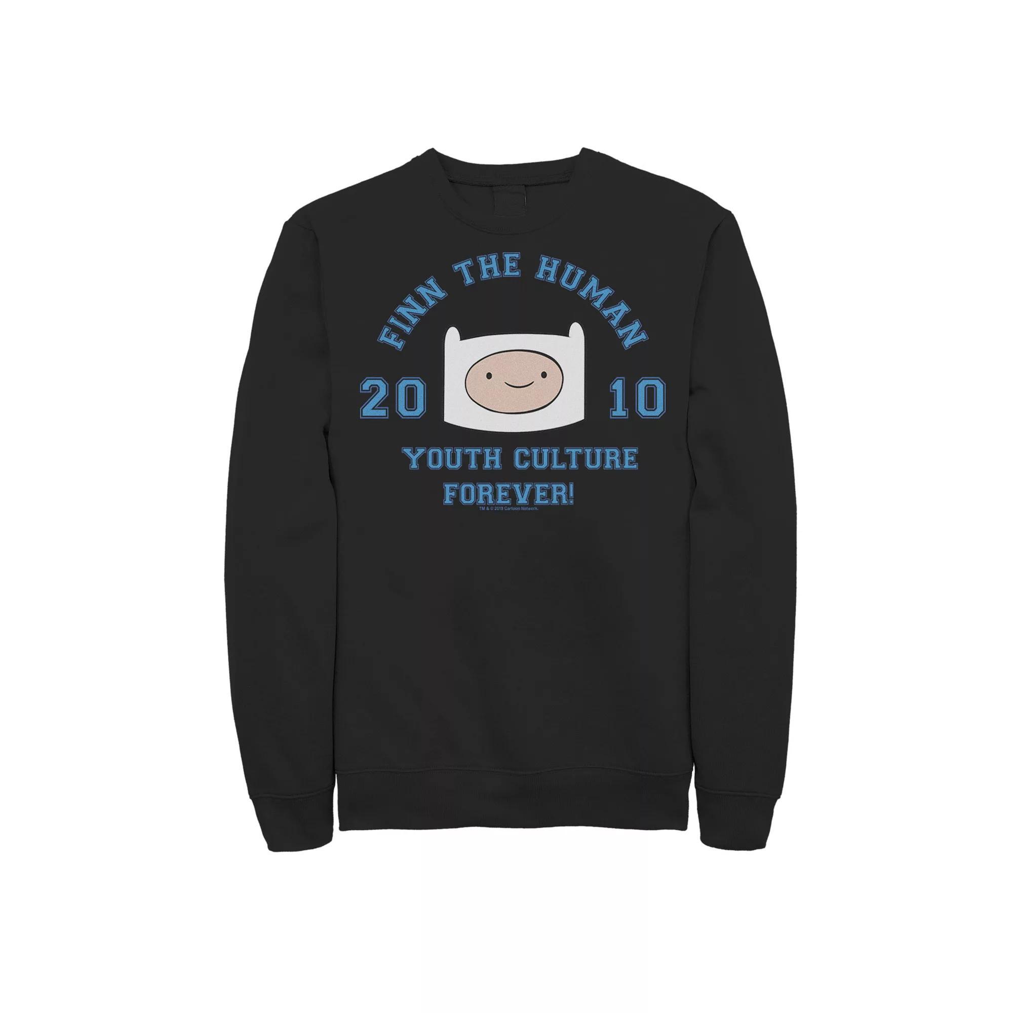 Big & Tall Tom and Jerry Pals Logo Graphic Fleece, Men's, Size: Large Tall, Black Product Image