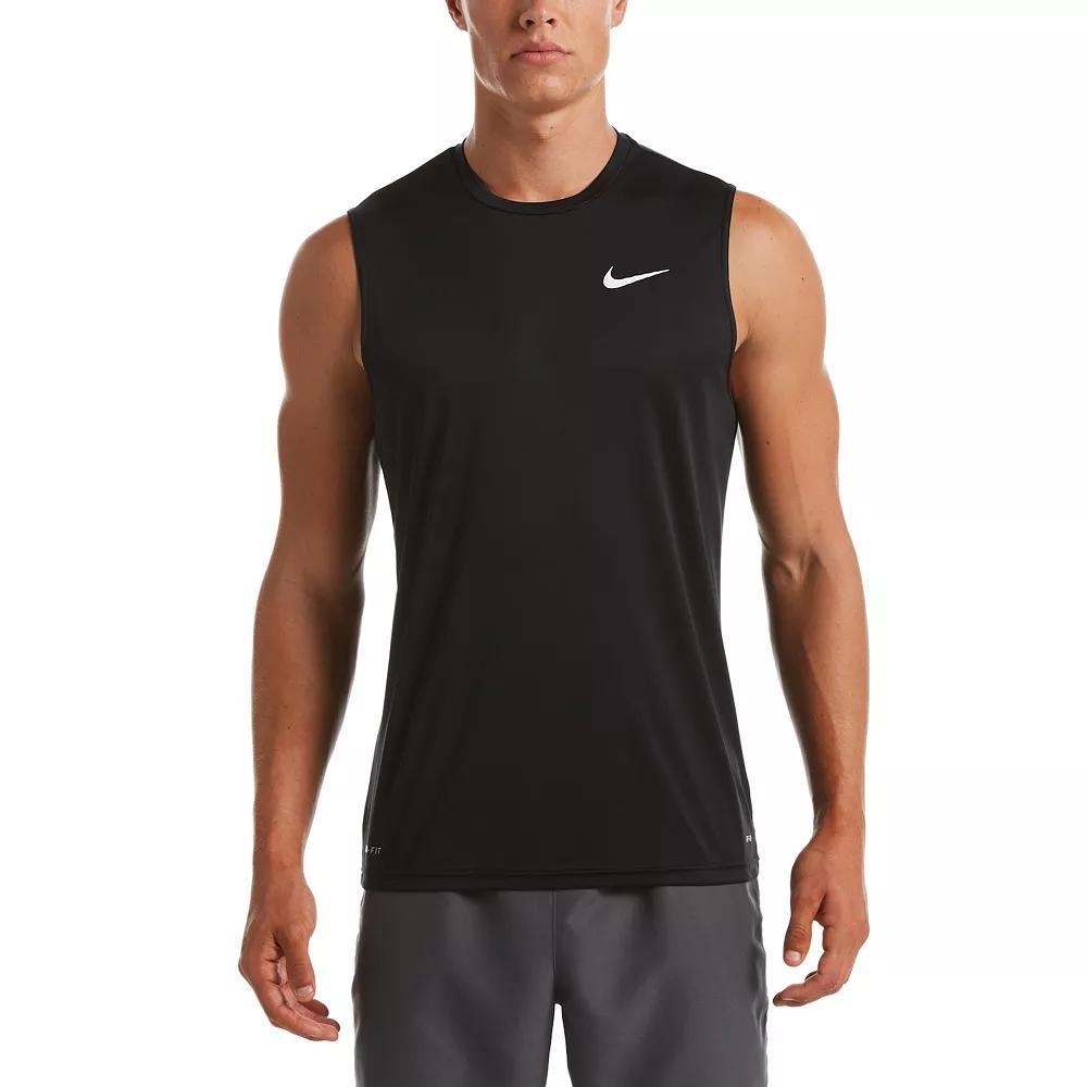 Mens Nike Dri-FIT UPF 40+ Essential Sleeveless Hydroguard Swim Tee Product Image