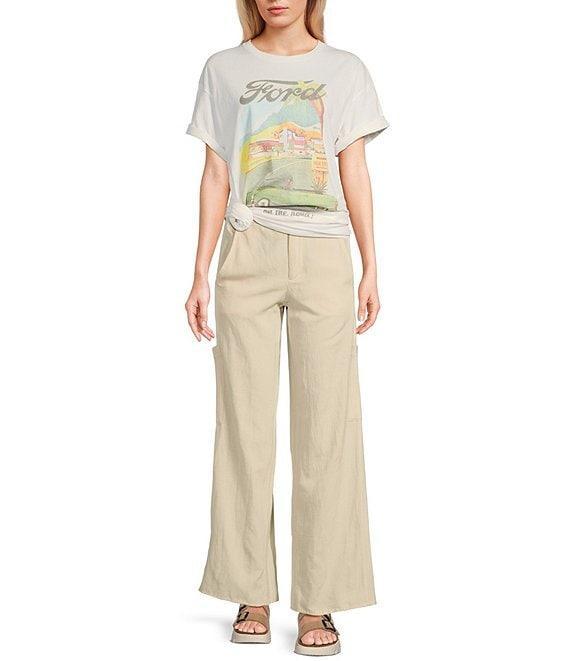 Junk Food Short Sleeve Crew Neck Oversized Ford Nothing Like It Graphic T-Shirt Product Image