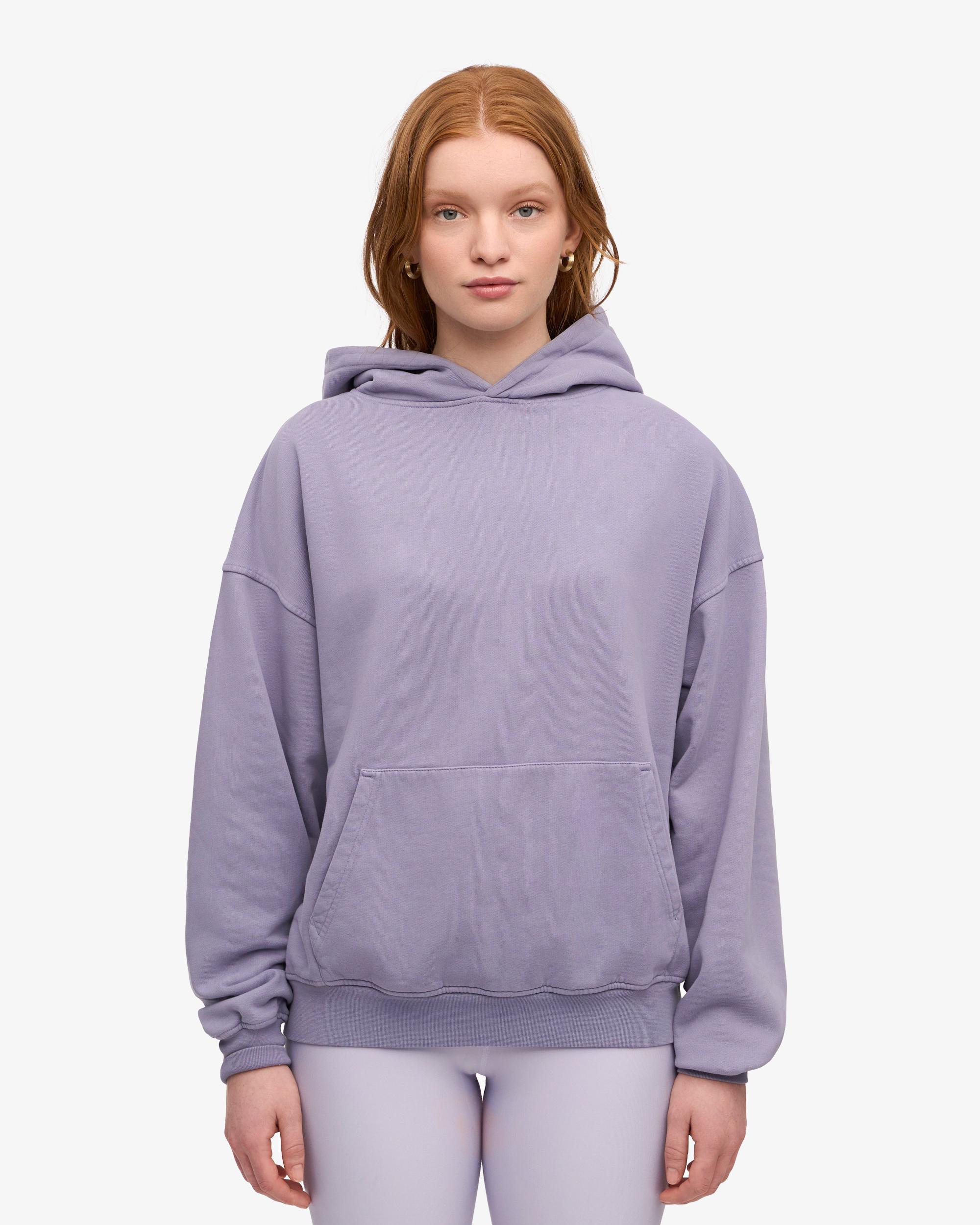 Organic Oversized Hood - Steel Blue Product Image