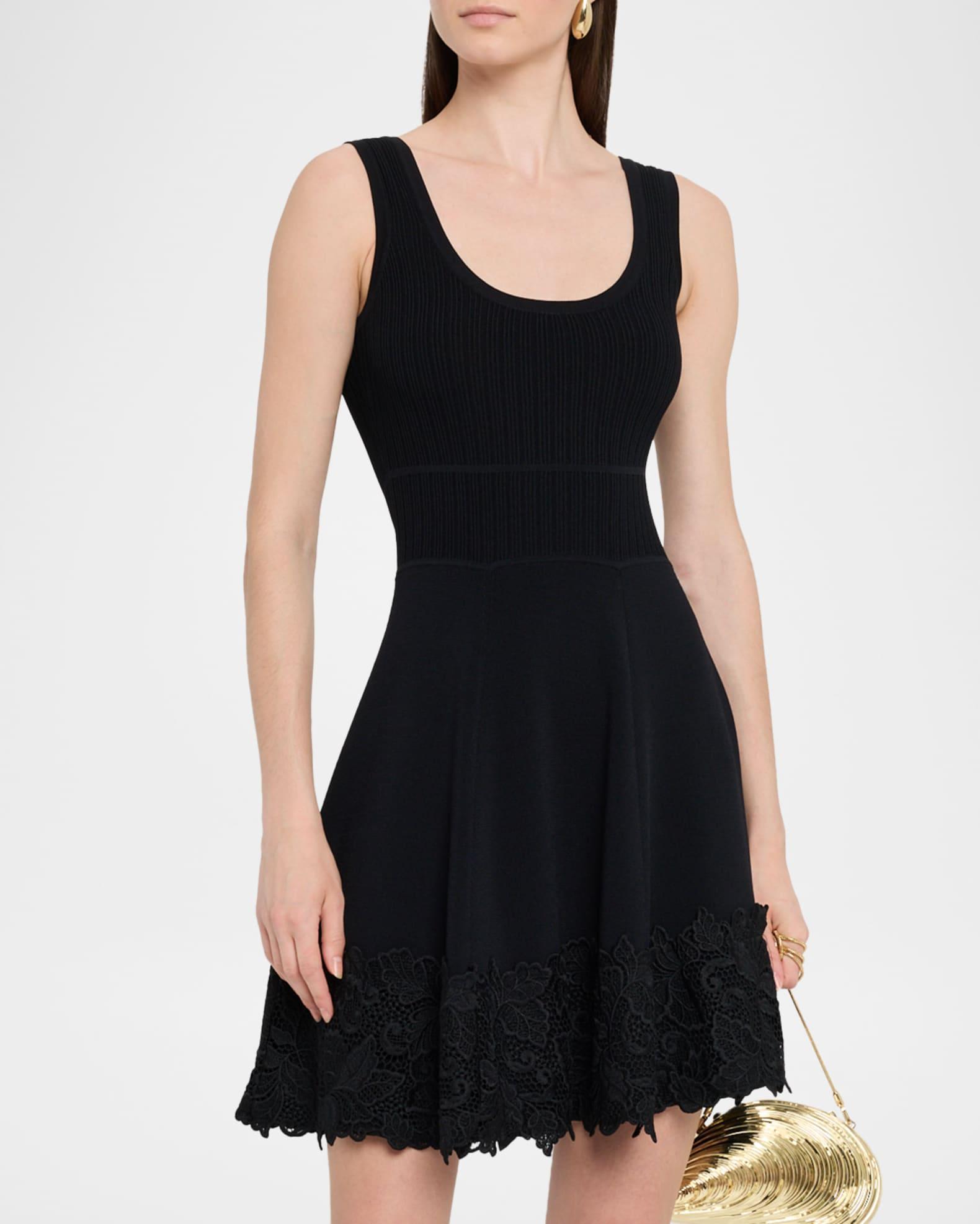 Orpheus Lace Combo Mini Dress Product Image