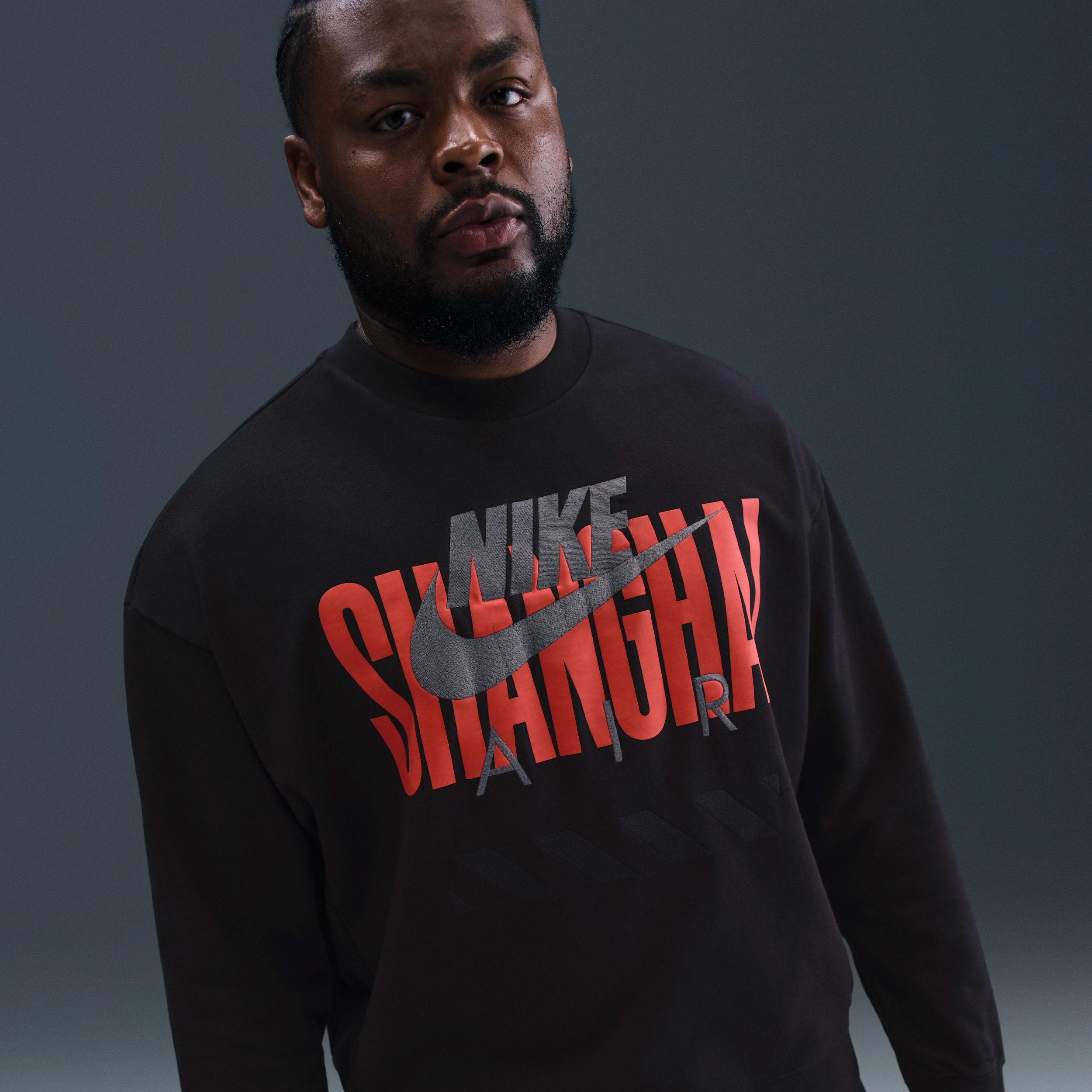 Nike Men's Air "Shanghai" Fleece Crew Product Image