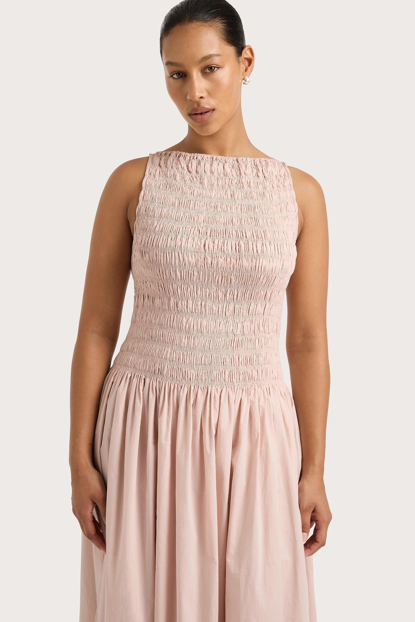Noa Maxi Dress Blush Product Image
