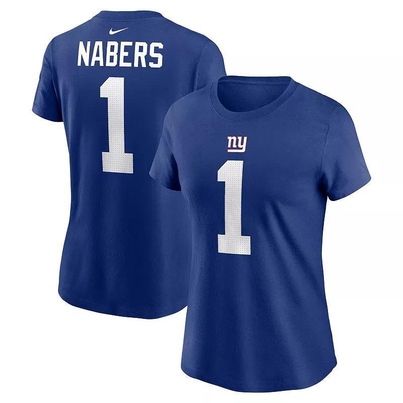 Women's Nike Francisco Lindor Royal New York Mets Fuse Name & Number T-Shirt, Size: Medium, Blue Product Image