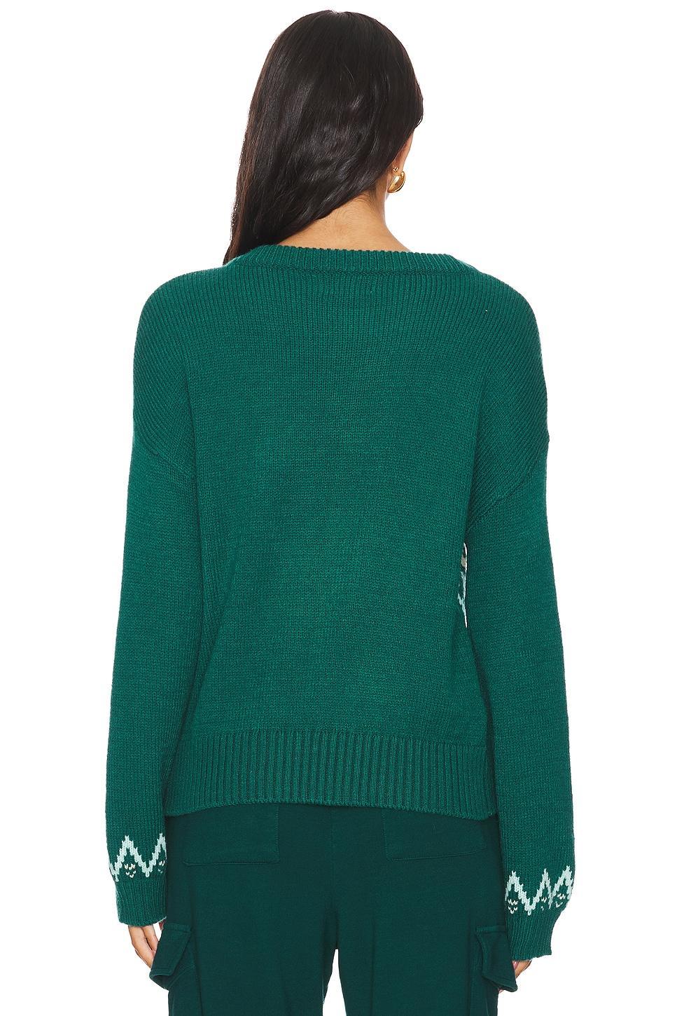 Wool Fair Isle Crew Neck Sweater MONROW Product Image