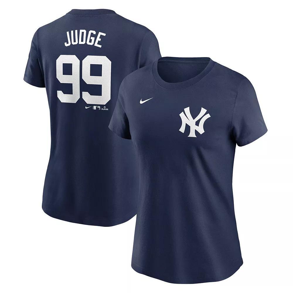Women's Nike Francisco Lindor Royal New York Mets Fuse Name & Number T-Shirt, Size: Medium, Blue Product Image