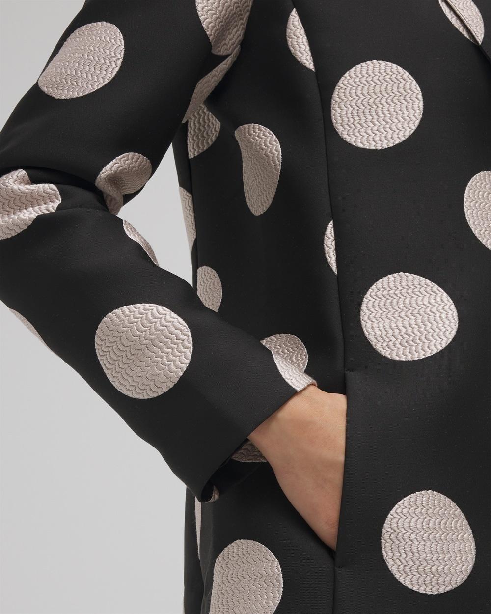Polka Dot Jacquard Topper Product Image