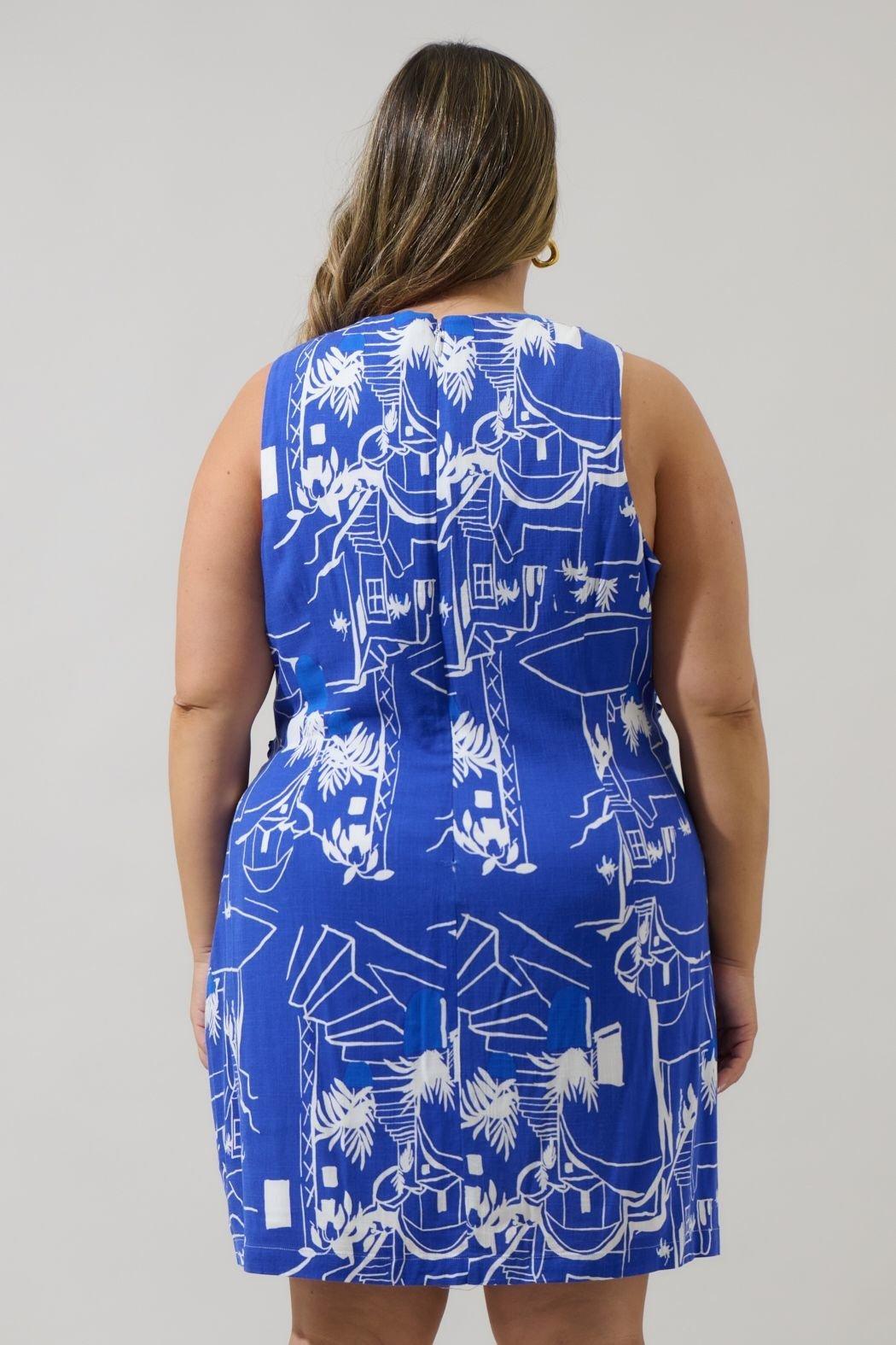 Janis Wrap Mini Dress Product Image