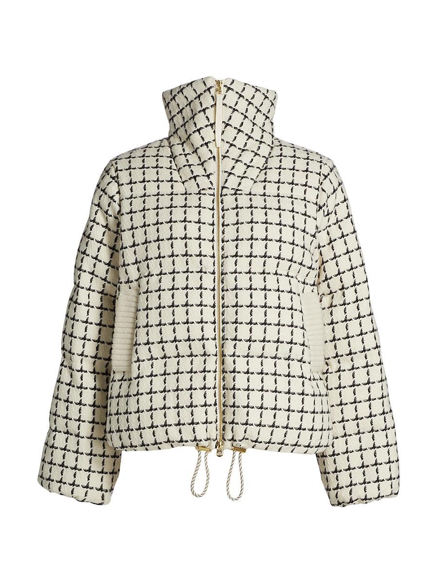 Womens Eugene Plaid Wool-Blend Jacket Product Image