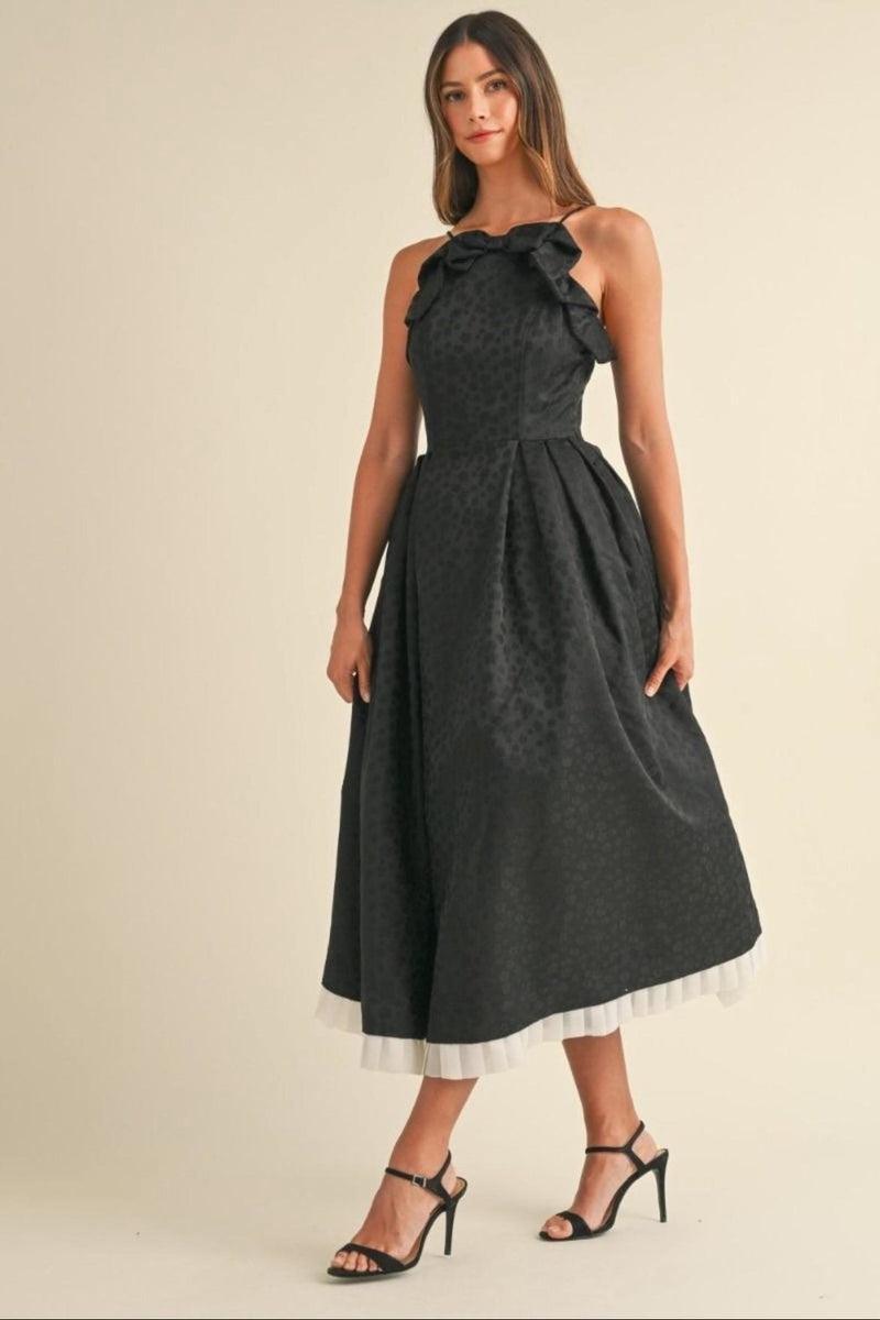 Bow Applique Dress Product Image