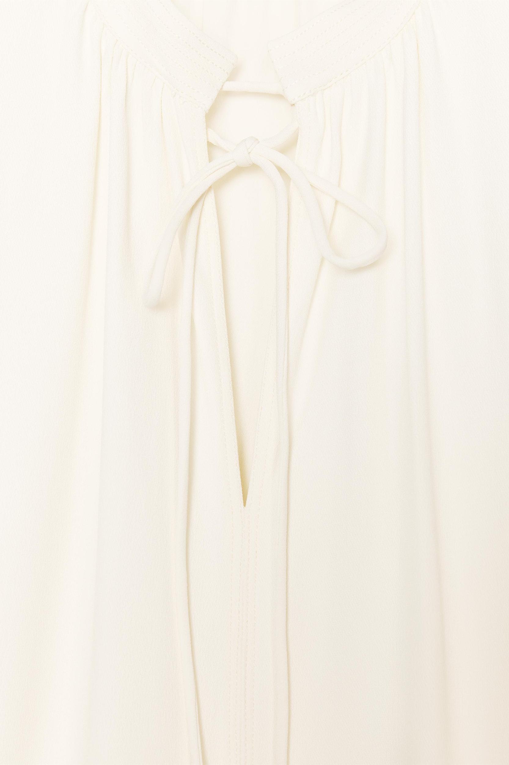 ZW COLLECTION DRESS WITH TIES Product Image