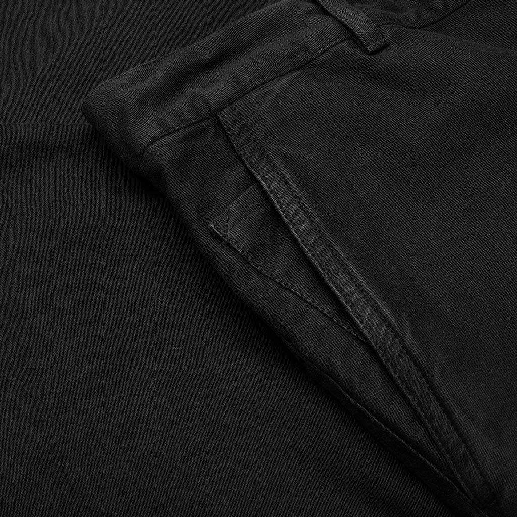 Relaxed Fitting Cotton Trousers GD 7333 M.W. - Black Male Product Image