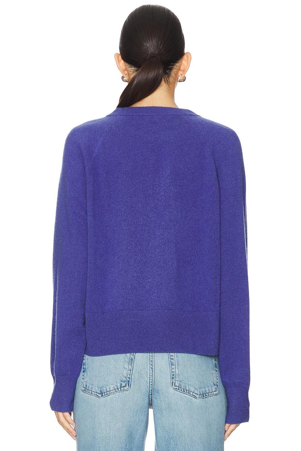 Cashmere Sweatshirt White + Warren Product Image