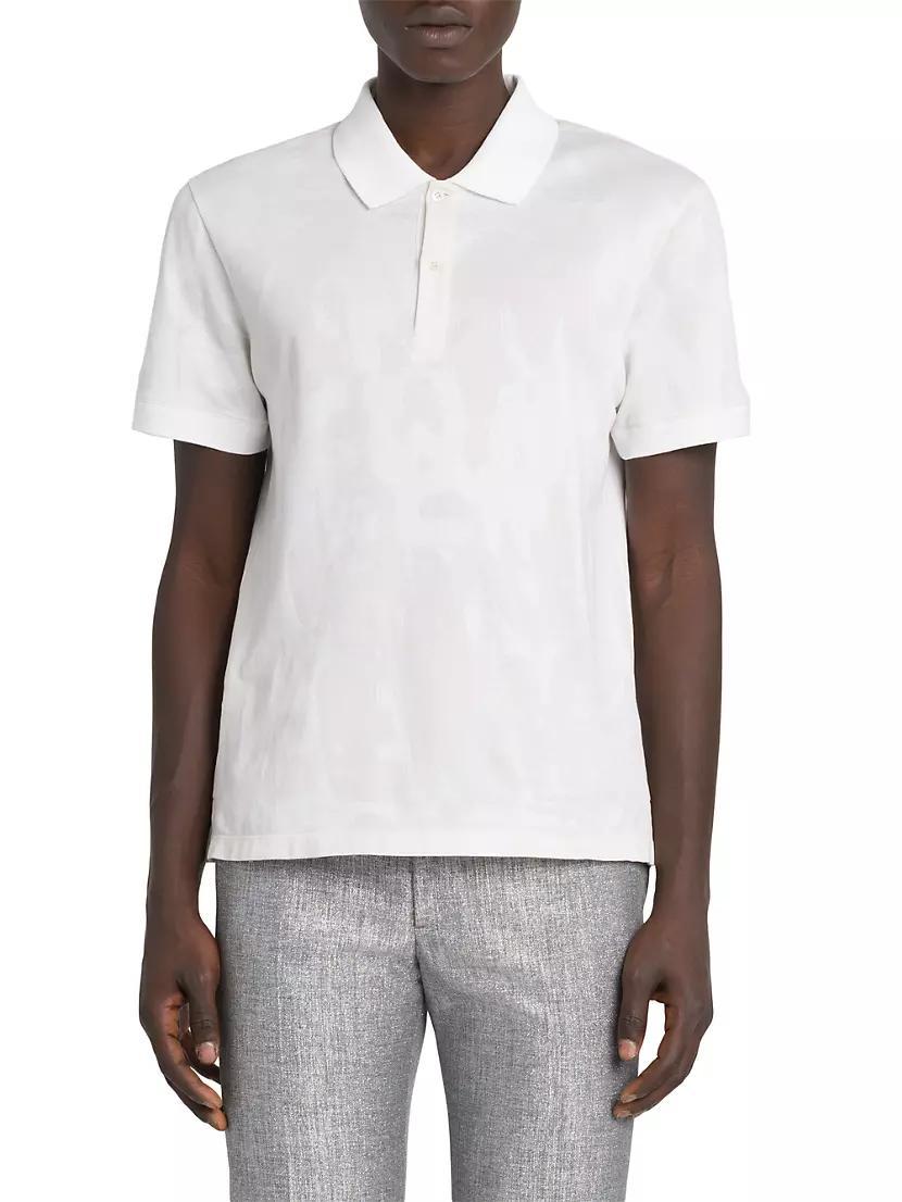 Logo Cotton Polo Shirt Product Image