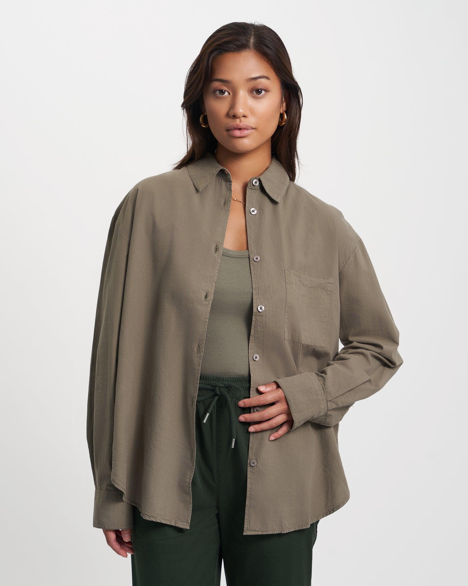 Colorful Standard Linen Oversized Shirt Product Image