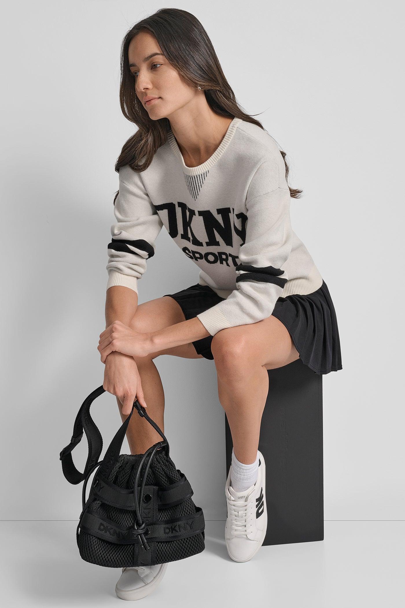 LOGO VARSITY JACQUARD SWEATER Product Image