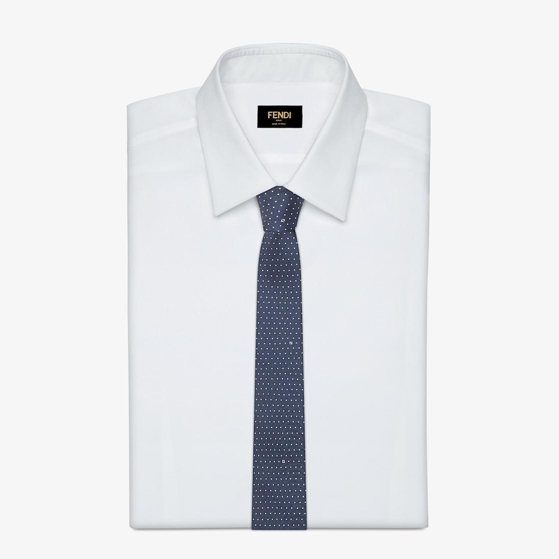 TieBlue silk tie Product Image