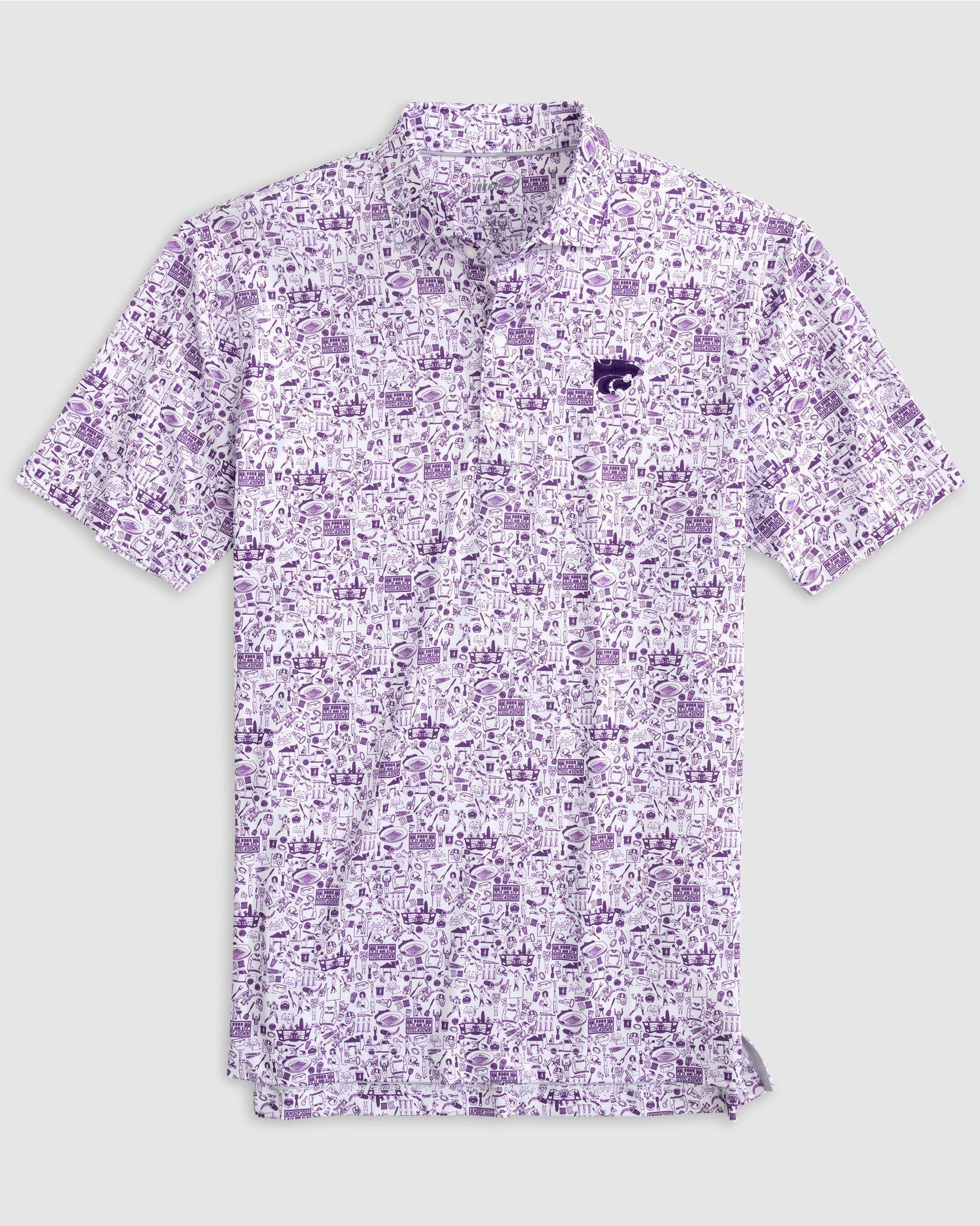 James Madison Tailgater 2.0 Printed Jersey Performance Polo Product Image