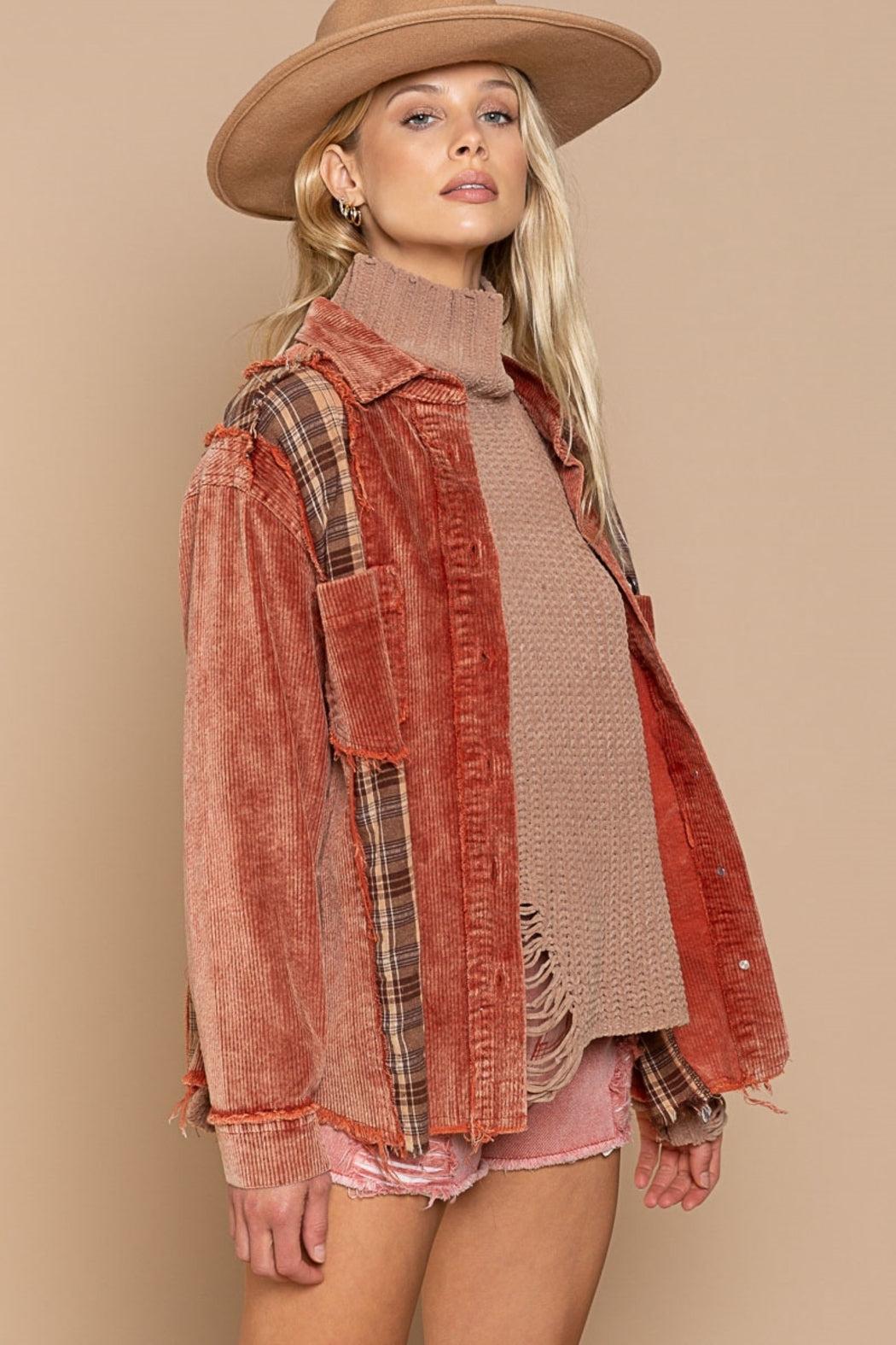 Corduroy Shacket Product Image