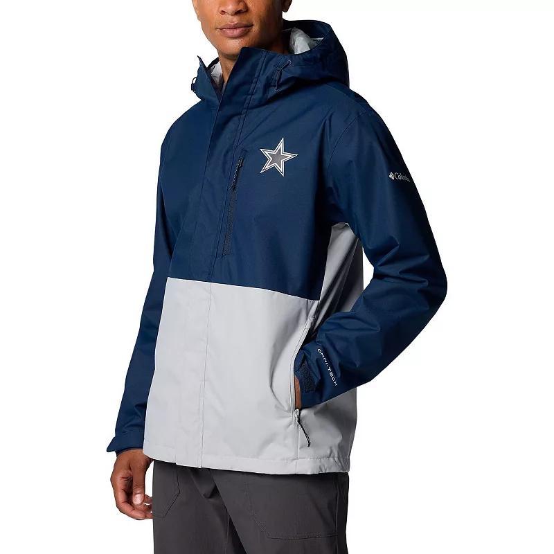 Men's Columbia Navy/Silver Dallas Cowboys Field Bound Omni-Shield Full Zip Jacket, Size: Small, Blue Product Image