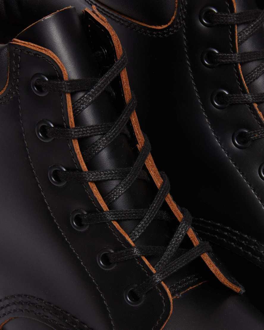 939 Vintage Smooth Leather Lace Up Boots Product Image