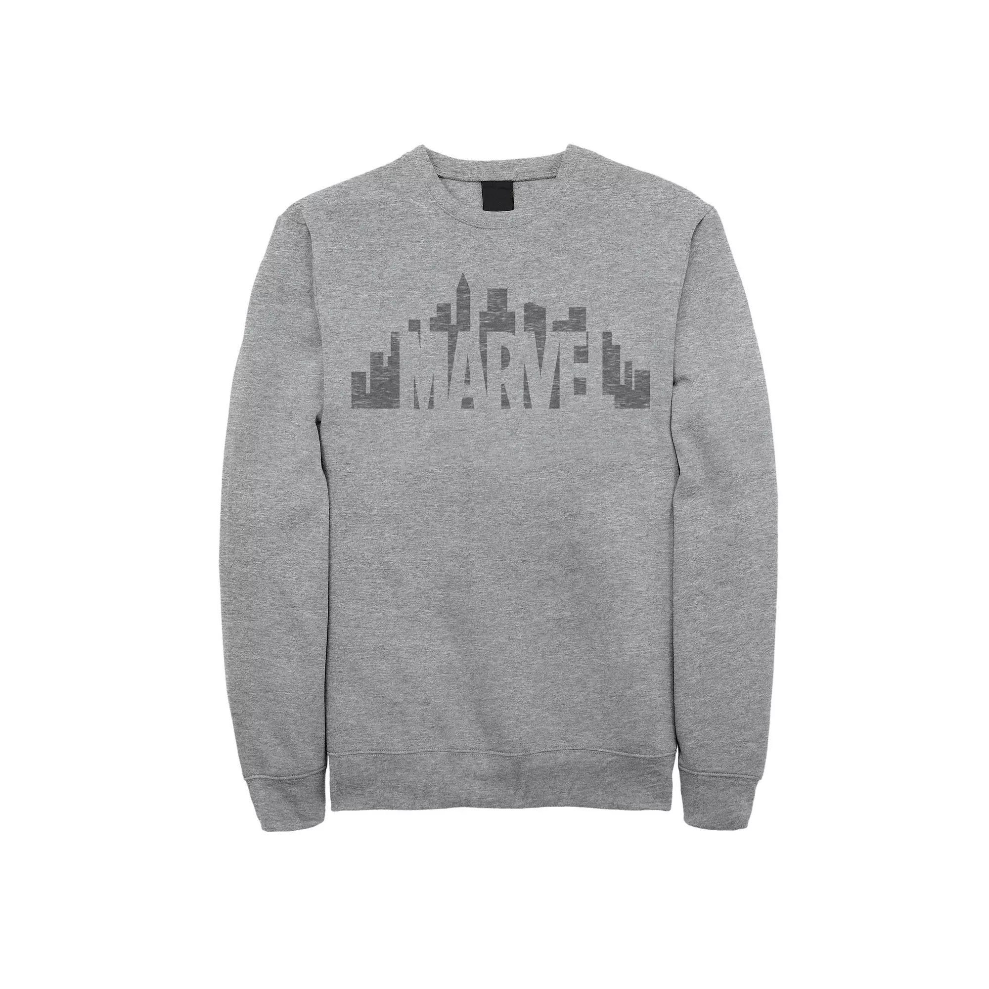 Disney's Aladdin Men's Free To Dream Poster Sweatshirt, Size: 3XL, Athletic Grey Product Image