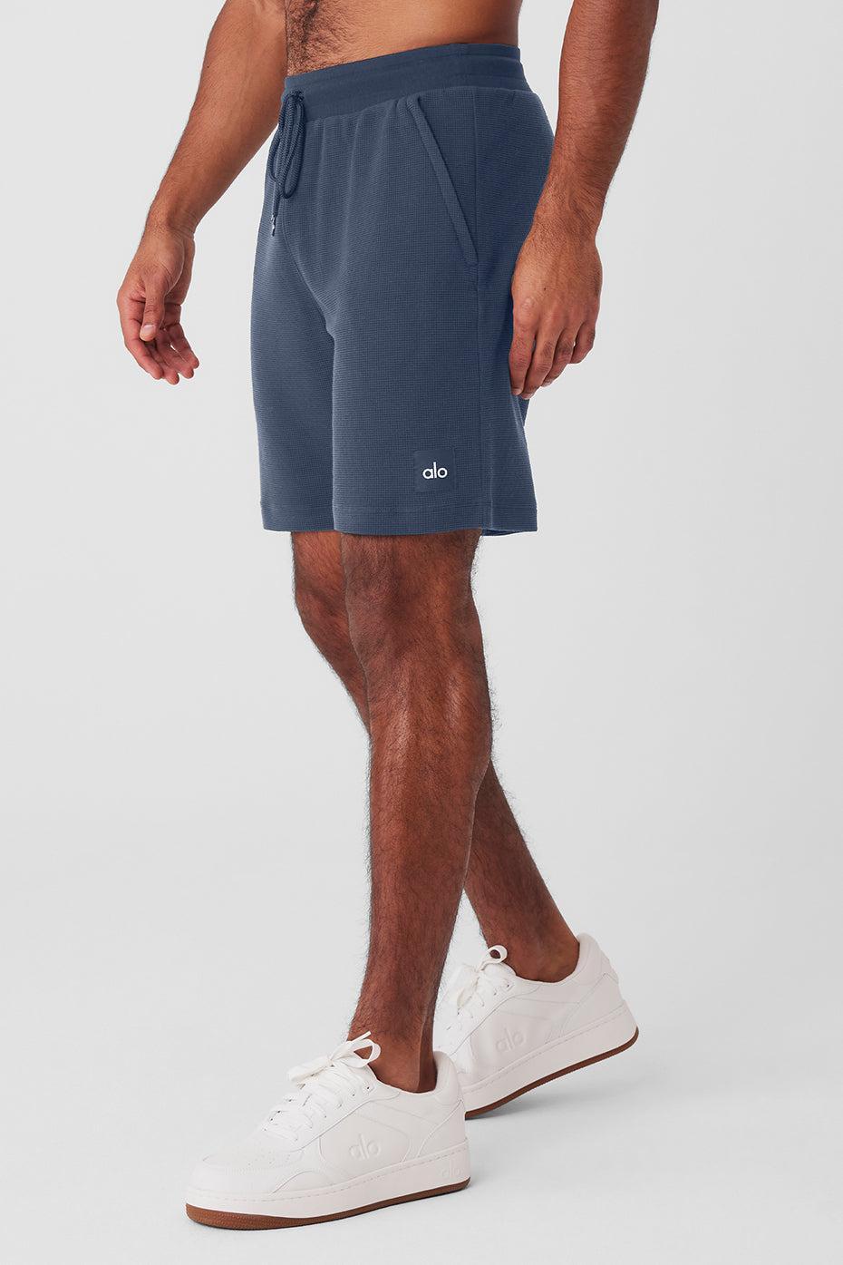 7" Micro Waffle Fast Break Short - Bluestone Male Product Image