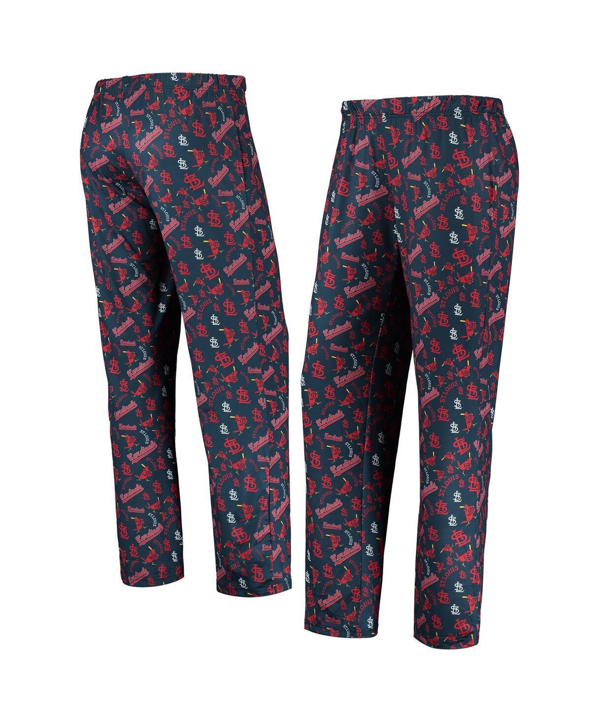 Women's FOCO Navy St. Louis Cardinals Retro Print Sleep Pants, Size: Medium, Blue Product Image