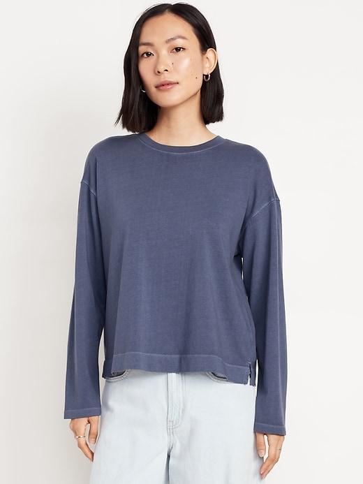 Paul Smith Junior logo-patch T-shirt (set of 3) - Blue Product Image