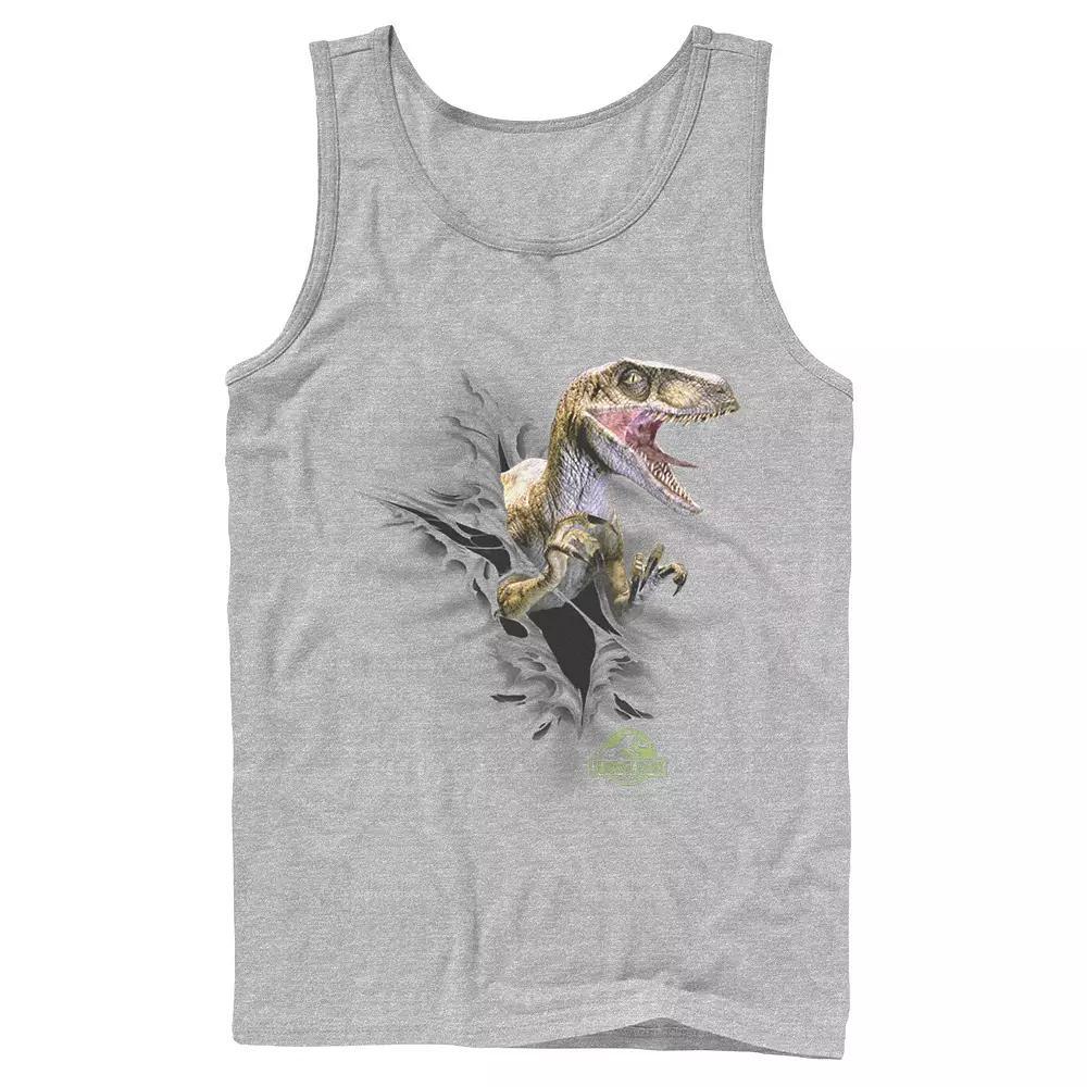 Men's Star Wars The Mandalorian The Child Purple Smoke Tank Top, Size: Small 36, Grey Product Image