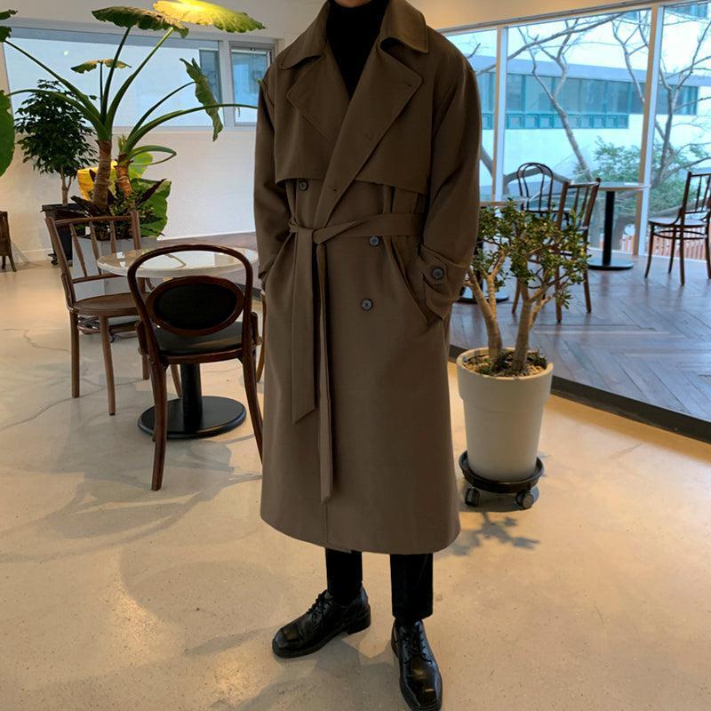 RT No. 1139 LONG TRENCH COAT Product Image