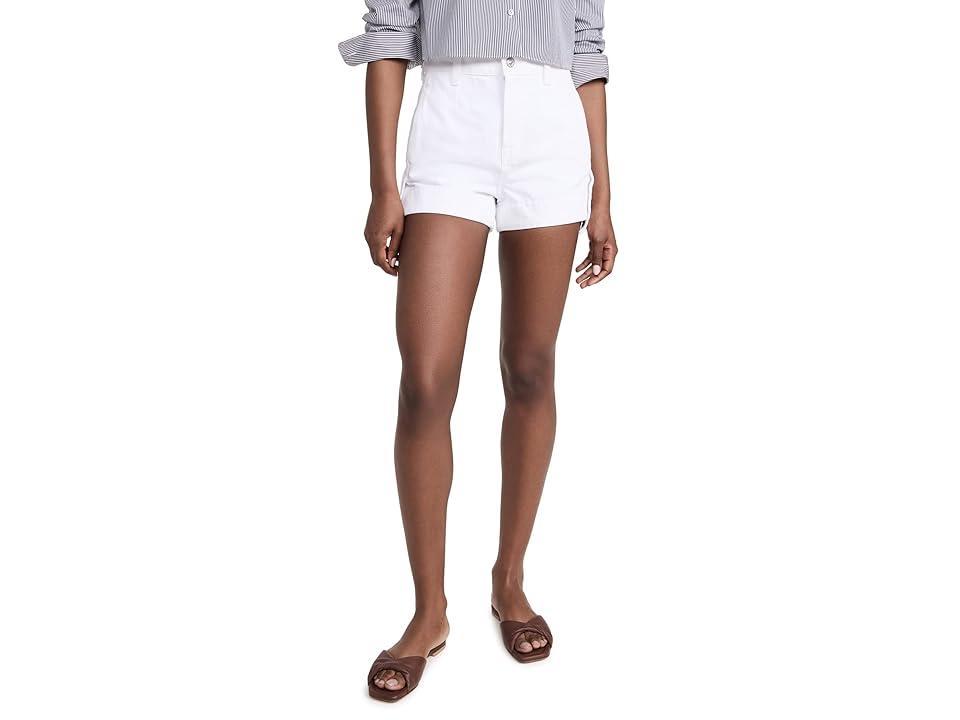 Tailored Slouchy Denim Shorts Product Image