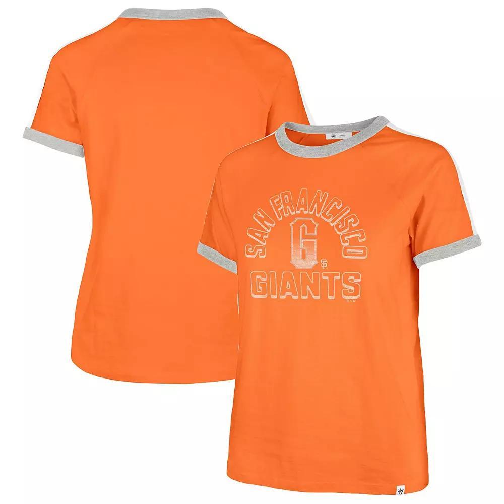 Women's '47  Black Chicago White Sox City Connect Sweet Heat Peyton T-Shirt, Size: Small Product Image
