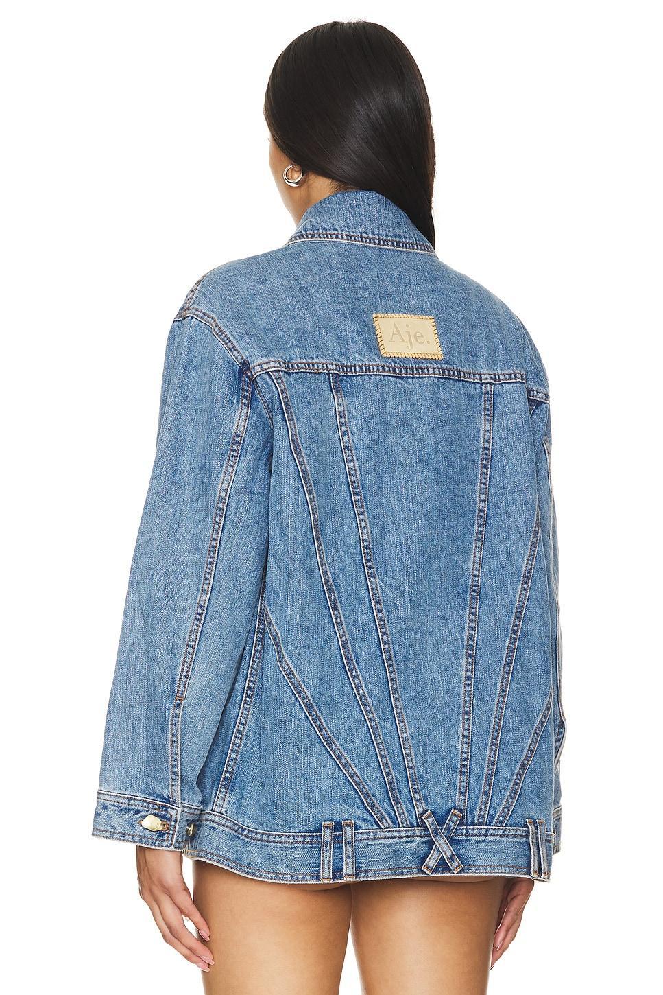Aradia Oversized Denim Jacket Aje Product Image