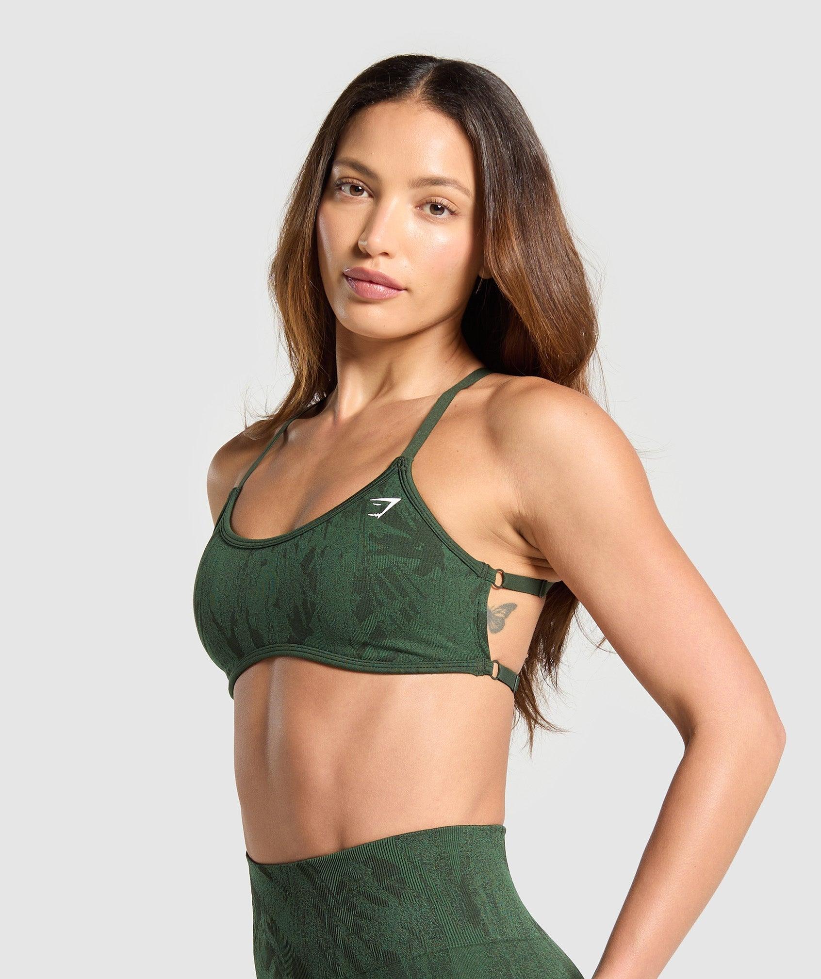 Adapt Camo Cross Back Sports Bra Product Image