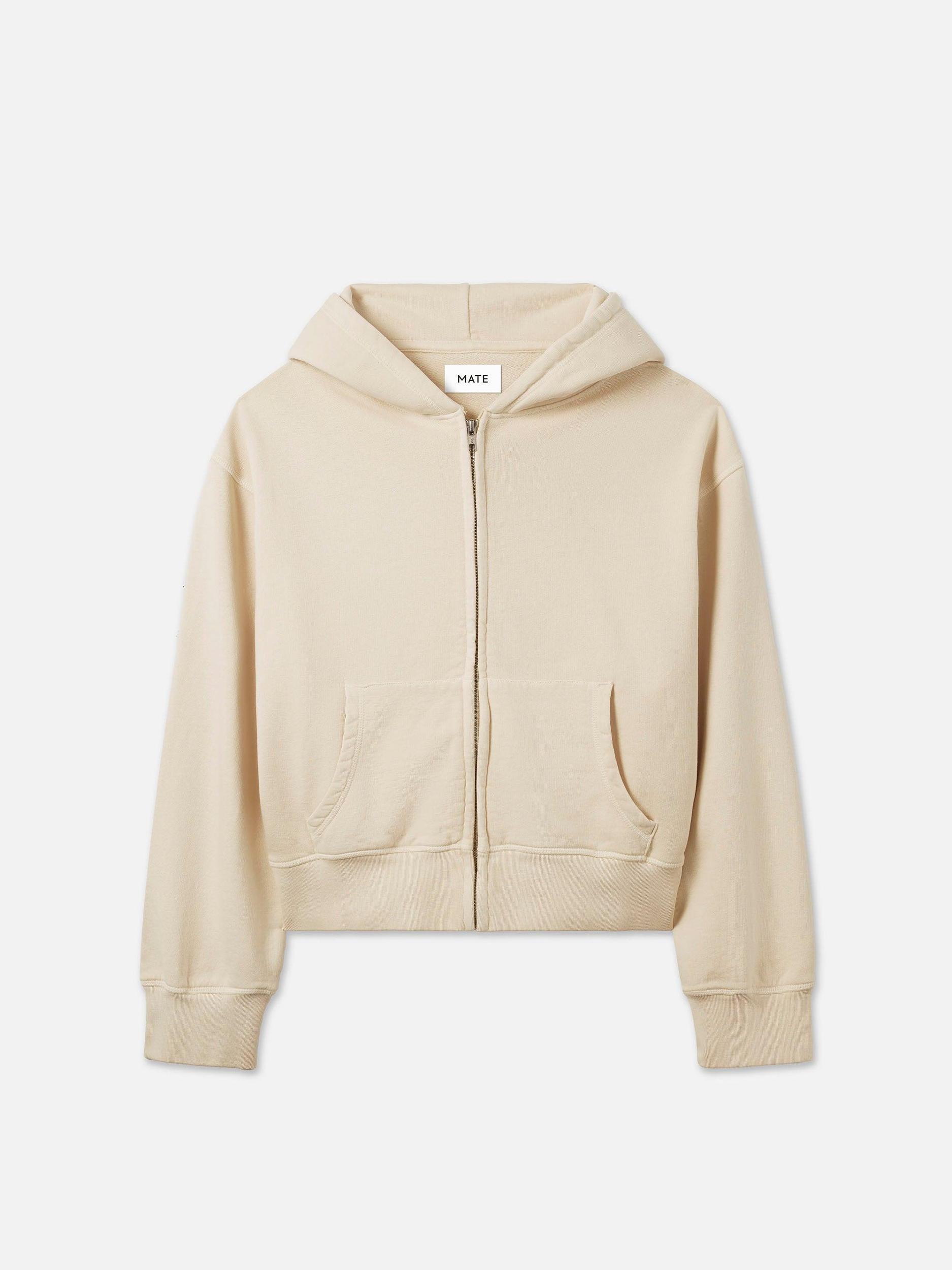 Organic Fleece Zip Hoodie Female Product Image